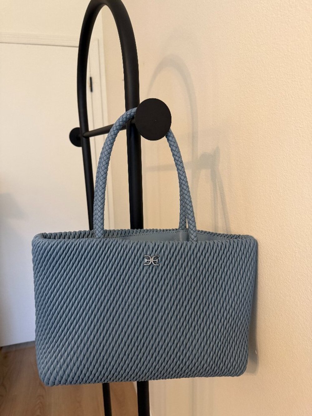 SAM EDELMAN - Julia Quilted Shoulder Tote Bag, Denim Blue SOLD OUT EVERYWHERE